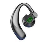Generico Wireless Over The Ear Earbuds - Sports Earphones With Earhooks, Digital Display | Enhanced Bass Sound For Swimming Phone Calls Music Playback, Comfortable Secure Fit For Home Gym Outdoor