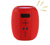 Generico Wireless Speaker - 4.49x4.49x5.16inch Portable Speaker, Speakers With Led Light | For Bedroom Living Room Beach Travel Fishing Hiking Birthday Christmas Stocking Stuffers