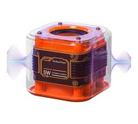 Generico Wireless Travel Speakers, Small Subwoofer Speaker, 3.07x3.07x2.68 Inches Smart Players, Deep Bass Stereo Sound, Mini Speaker for Bedroom, Hiking, Shower, Beach and Office