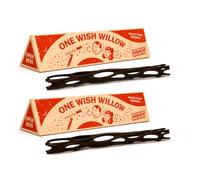 Genérico Wish One - Confezione da 2 pezzi | Willow del desiderio da collezione | Ramo del desiderio con scatola rigida | Regalo originale per fan e collezionisti | Ramo per chiedere fortuna di