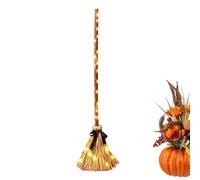 Generico Witch Broom - Animated Moving Prop | 95cm Light & Sound Halloween