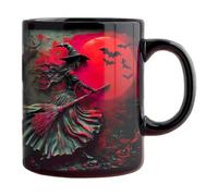 Generico Witch Coffee Mug, 325ml Halloween Ceramic Coffee Cup