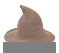 Generico Witch Costume Hat, Breathable Halloween Cosplay Headwear for Adults, Pointed Witch Hat Accessory for Masquerade Stage Performance Holiday Party Ladies Photography Events