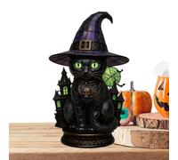 Generico Witch Hat Table Lamp | Usb Powered Gothic Figurine Lightss