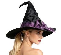 Generico Witch Hat - Wide Brim Halloween Gothic Costume Headwear