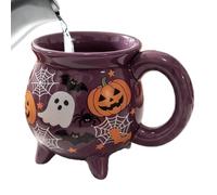 Generico Witch Mug - 360ml Spooky Ceramic Cauldron Coffee Cup For Halloween