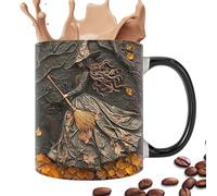 Generico Witch Mugs For Women, Halloween Travel Mug, Ceramic Cups, Elegant Mug Stylish 350ml Girls Womeneen Celebrations With This Practical And Stylish