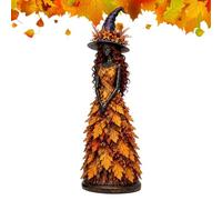 Generico Witch Statue | Halloween Gothic Harvest Desktop Decoration