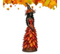Generico Witch Statue | Halloween Gothic Harvest Desktop Decoration