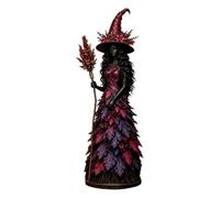 Generico Witch Statue | Resin Seasonal Table Centerpiece With Leaves Gown
