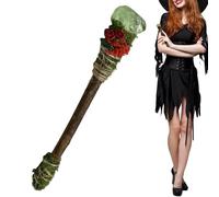 Genérico Witch Wand - Ritual Meditation Wand Altar Decor, Sacred Space Decoration, Spiritual Tool For Divination | Energy Work Meditation Metaphysical Supply Living Room For Handcrafted Designs