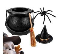 Generico Witches Cauldron - Holiday Doll House Decor, Halloween Centrepiece