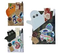 Generico With A - Halloween With A | Halloween Blind Adventure Book, Party Favors Card Stocking Stuffers For Library Reading Reader Teacher Appreciation And Birthday