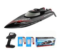 Generico WL916 RC Barca 2.4Ghz 55KM/H Brushless ad Alta velocità Nave da Corsa 2200mAh Telecomando motoscafo Giocattoli per Adulti con 2 batterie