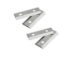 Generico WNJun 2 Paia Lame Ricambio per Biotrituratore per Coltello SCREWFIX Titan TTB3535HR 2500W Accessori per Utensili