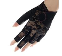 Generico Women Billiard Glove, Left Hand Lace Billiard Gear, Women Pool Glove with Solid Breathable Elastic Mesh, Professional Non Slip Accessory for Improving Accuracy, and Enhancing Grip