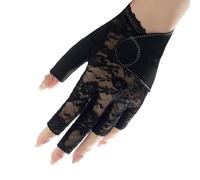 Generico Women Billiard Glove, Left Hand Lace Billiard Gear, Women Pool Glove with Solid Breathable Elastic Mesh, Professional Non Slip Accessory for Improving Accuracy, and Enhancing Grip