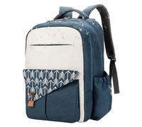 Generico Women Diaper Backpack, Double Layer Stroller Bag, Waterproof Bag with Charging Port, 16.93x11.81in Large Capacity Babies Care Pack, Baby Travel Tote for Mom and Dad
