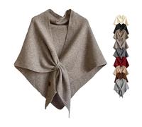 Generico Women’s Solid Color Shawl, Pashmina Shawl Wraps for Women, Wraps Cardigan Cape Wool Cashmere (I)