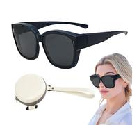 Generico Women Sunglasses, UV Protection Folding Sunglasses, Portable Eyewear, Lightweight Design, Compact Ideal for Men, Sports, Biking, Fishing, Beach, Outdoor Travel, Hiking