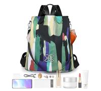 Generico Womens Backpacks - Anti Theft Casual Bag, Lightweight Travel Sack, School Book Pack, Hidden Zipper Design, Daily Commute Category, Black Large For Camping Picnic