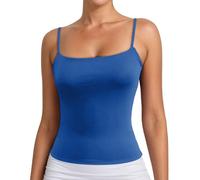 Generico Women's Slim Fit Camisole Tank Top Casual Summer Sleeveless Stretch Basic for Daily Wear Outfits189#2
