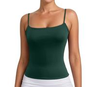 Generico Women's Slim Fit Camisole Tank Top Casual Summer Sleeveless Stretch Basic for Daily Wear Outfits149#2