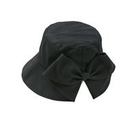 Generico Women's Sun Hat with Bow Wide Brim for Travel And Outdoors