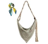 Generico Women's Unique Boho Summer Bag,Bohemian Crossbody Tote Bags,Chic Shoulder Handbag for Beach Travel Vacation Shopping