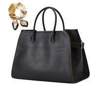 Generico Women's Vintage Top Handle Handbag, Trendy Large Capacity Suede Crossbody, Casual Hobo PU Leather Work Shoulder Bag