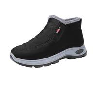 Generico Women's Warm Sheepskin-Lined Boots Ladies Winter Snow Boots Lightweight Waterproof Fur Fuzzy Thermal Soft Booties (1,38)
