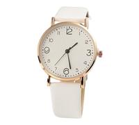 Generico Women's Watch, Ladies Wristwatch, Comfortable Trendy Timepiece with Soft Strap, Ideal for Business Trips, Home, Outdoor Activities, and School Wear Black, Pink, White