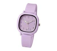 Generico Women's Watches - Alloy Silicone | Silicone Strap Casual Clock | Solid Color Fashion Watch | For Birthday Exams Commuting Mother Girlfriend Teen Girl, All-Weather Reliability