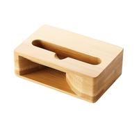 Generico Wood Phone Speaker Amplifier, Desktop Wooden Loud Speaker, Mobile Phone Riser, Natural Acoustic Boost, Call Enhancer, Ideal for Bedroom, Workplace, Living Room, Desk 51.61 Inches