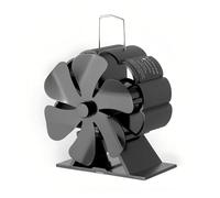 Generico wood stove fan, Ventilatore for stufa a legna alimentato a calore, compatibile con il camino Big Buddy Heater con staffa fissata al propano