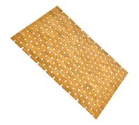 Generico Wooden Bath Mat Waterproof - Shower Rug, Natural Woven Mats, Non-Slip Floor Mats | Kitchen Bathroom Decor, Moisture Resistant Rug, Spa Home Accessory, Wooden Flooring, Eco-Friendly Bath Mat