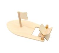 Generico Wooden Boat Decor | DIY Coloring Paintable Canoe Decoration