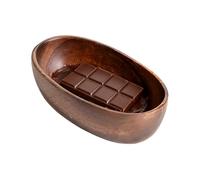 Generico Wooden Bowls | 15x4.5cm Boat Shape Functional Decorative Serving Bowls,Versatile Wooden Serving Tray,for Nuts Snack Sandwich Bread Fruit Appetizers Dips Sauce Candy Desserts Condiments