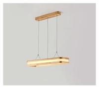 Generico Wooden Ceiling Pendant Light, Restaurant Attic LED Design, Long Pendant Light