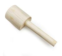 Generico Wooden Clay Mallet - Pottery And Craft Paddles | 27.5x8.2x5.4cm Basswood Modeling Tool for Ceramic Art, Leather Working, Home DIY, Kitchen Projects, And Crafting