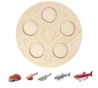 Generico Wooden life cycle board teaching aids, early #educational natural learning animal toys, suitable for toddler gifts, suitable for boys and girls, plants, butterflies (11)
