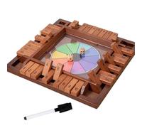 Generico Wooden Math Dice Game | 29.8x29.8x2.8cm Educational Four