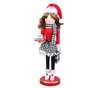 Generico Wooden Nutcracker Figures - Desk Display Ornament Figurines Doll