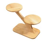 Generico Wooden Plant Stand - Multi-Tier Retro Indoor Plant Holder & Display Shelf | Aesthetic Home Decor For Living Room, Bedroom, Study, Balcony & Office