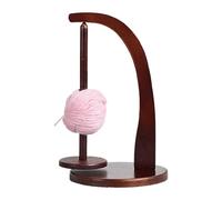 Generico Wooden Yarn Dispenser - Ball Storage Rack, Thread Holder Tool, Craft Organization Accessory, Knitting Crochet Aid, Yarn Management Device, Durable Sewing Station, Practical Fiber Craft