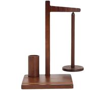 Generico Wooden Yarn Holder, Magnetic Yarn Dispenser, Knitting Spinner, Built-in Phone Stand, Crochet Hook Storage, Ball Organizer for Sweaters And Crafts, 7.48x7.48x12.2