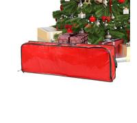 Generico Wrapping Paper Organizer, Container with Handle, Large Tub Holder for Rolls, Heavy Duty Fabric Storage Bin, Organizer Category with Interior Pockets, Use for Garage Closet Dorm Home