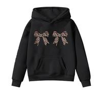 Generico Y2k Felpa per Bambini Leggero Pullover Ampia Hoodie Top A Tunica Bambina con Stampa Festiva Carina Felpe Autunno/Inverno Autunnale Casual Tutti I Giorni Usura
