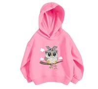 Generico Y2k Felpa per Bambini Super Morbida Graziosa Calda Carina Ragazze Basic Comfort Traspirante Morbidi Economici Casual Ragazza Felpe Senza Cappuccio Zip Abbigliamento Top Ragazzi