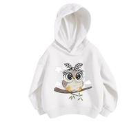 Generico Y2k Felpa per Bambini Super Morbida Graziosa Calda Carina Ragazze Basic Comfort Traspirante Morbidi Economici Casual Ragazza Felpe Senza Cappuccio Zip Abbigliamento Top Ragazzi